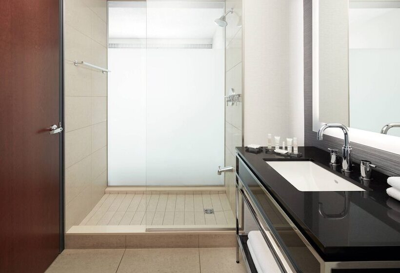 اتاق استاندارد با 2 تخت دوبل, Marriott Montreal Airport In Terminal