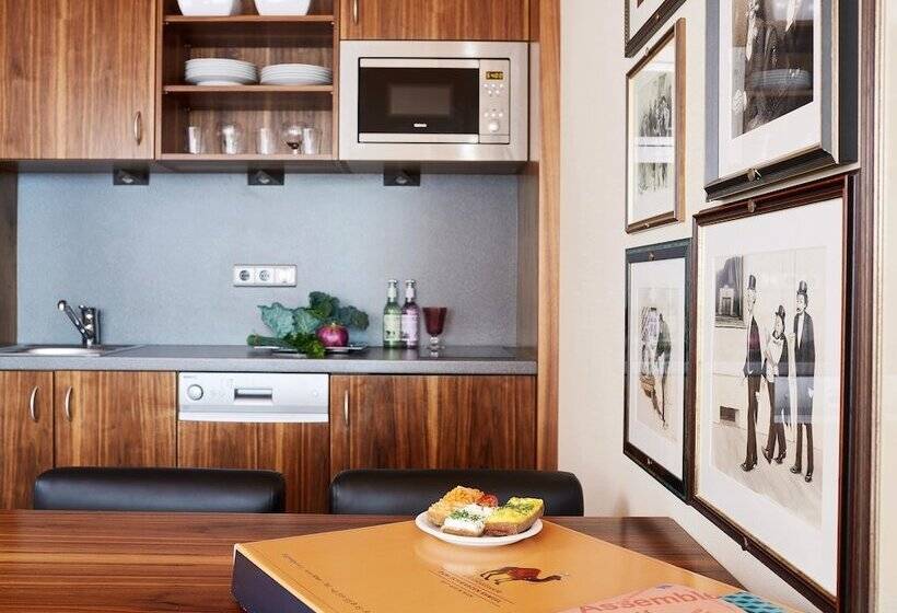آپارتمان سوپریور 1 خوابه, Living Hotel An Der Oper