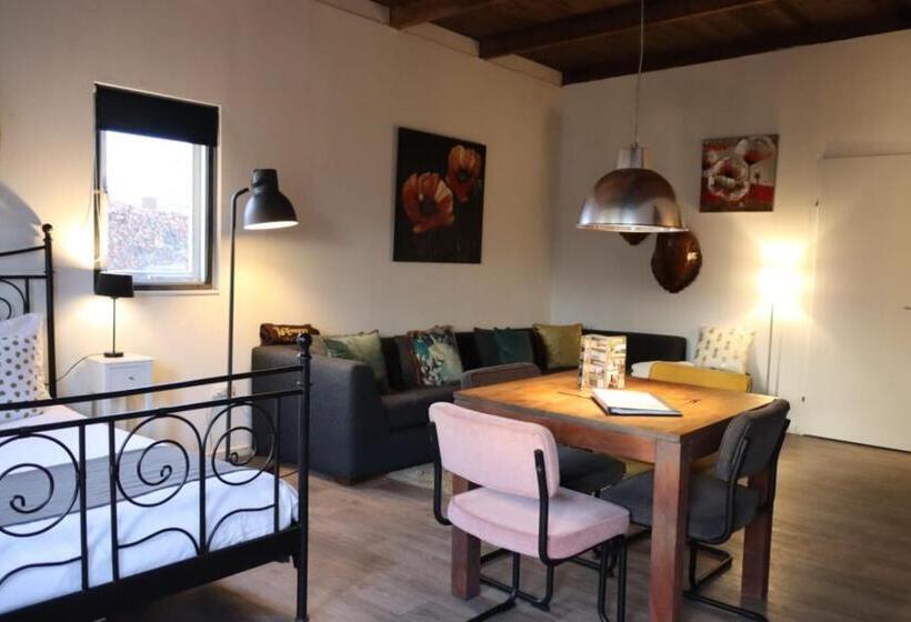 1베드룸 아파트 1층, Luxe Bloemenzicht 4 Personen, Bnb, 10 Minuten Van Zee