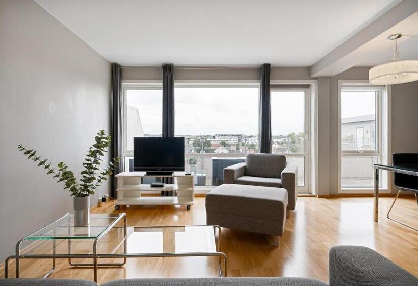 آپارتمان 2 خوابه, Bjørvika Apartments   Forus Leilighetshotell