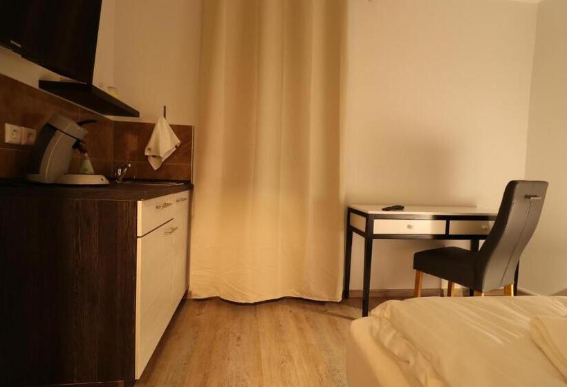 اتاق استاندارد یک تخته با سرویس بهداشتی مشترک, Schiller Pension