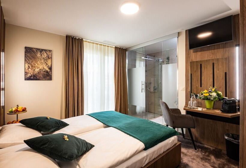 带阳台的标准单人间, The Gate Boutique Hotel Zürich