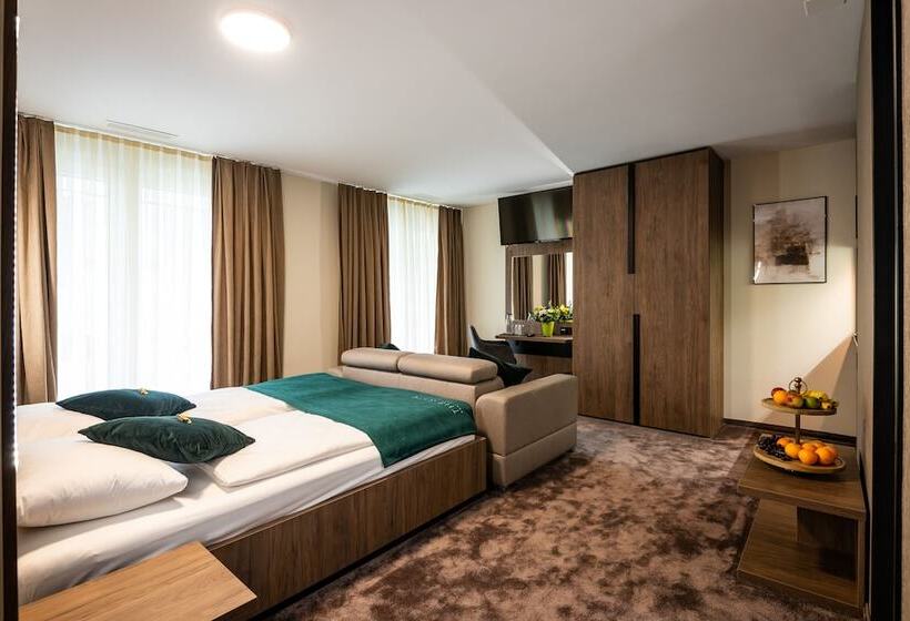 标准工作室带阳台, The Gate Boutique Hotel Zürich