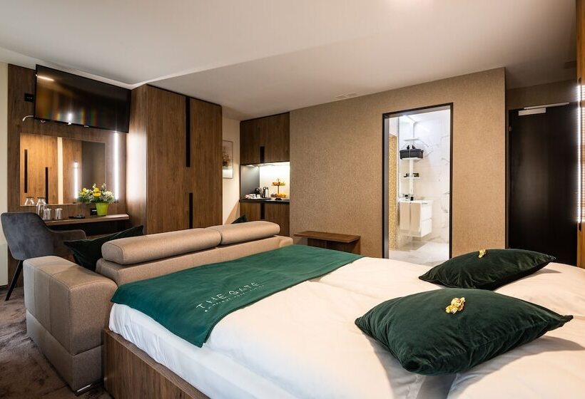 标准工作室带阳台, The Gate Boutique Hotel Zürich