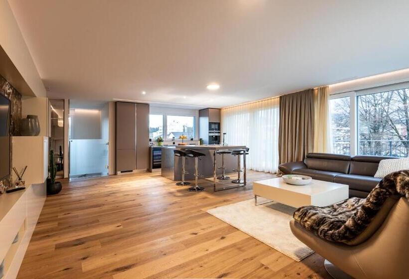 带1个卧室的顶楼公寓, The Gate Boutique Hotel Zürich