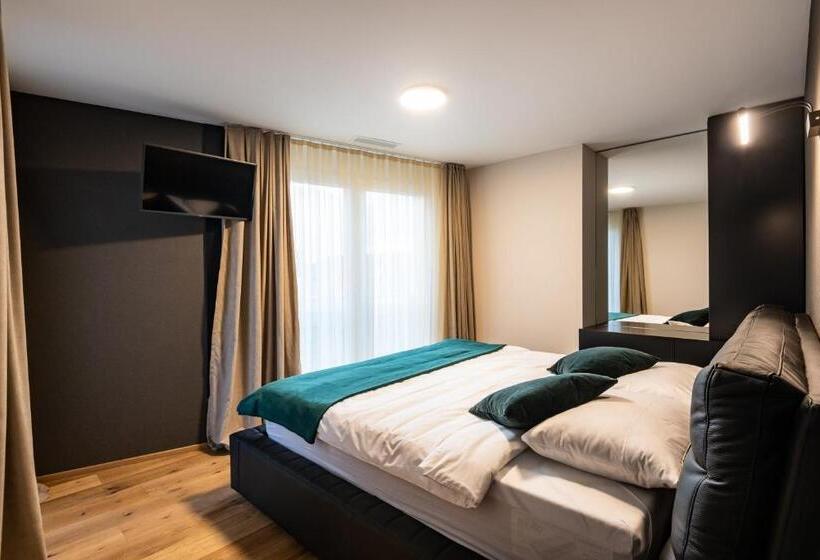 带1个卧室的顶楼公寓, The Gate Boutique Hotel Zürich
