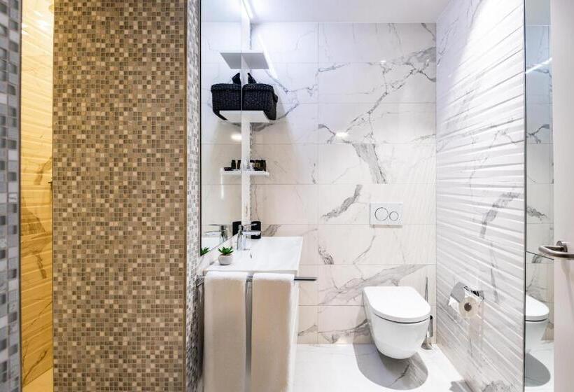 标准工作室带阳台, The Gate Boutique Hotel Zürich