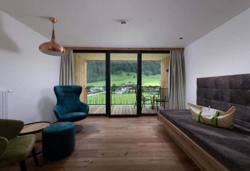 Deluxe Zimmer mit Balkon, Kitzspitz