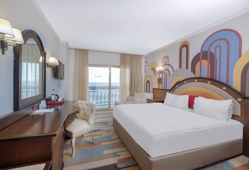 Deluxe Zimmer mit Meerblick, Megasaray Westbeach Antalya