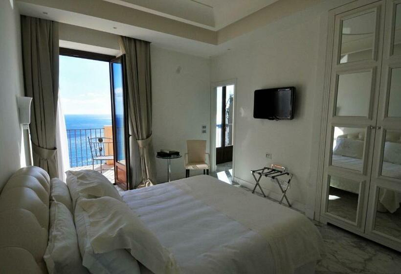 Deluxe Room Sea View, Metropole Taormina