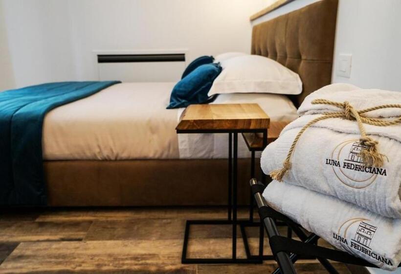 اتاق لوکس با بالکن, Luna Federiciana Luxury Room & Spa