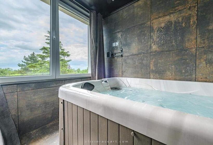 اتاق استاندارد با تخت بزرگ, Chambres D Hôtes La Mascrabiere Bed & Spa