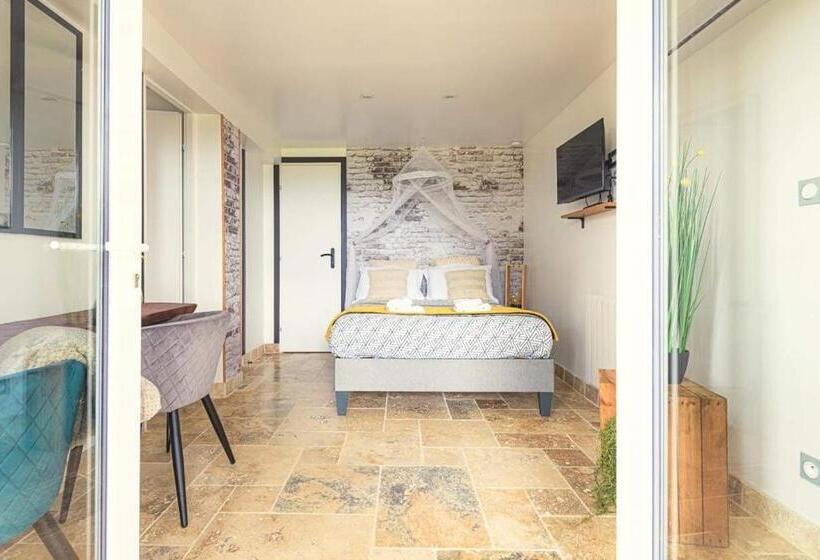 سوییت با چشم‌انداز باغ, Chambres D Hôtes La Mascrabiere Bed & Spa