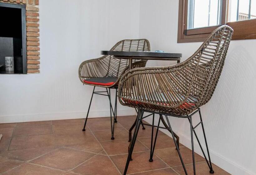 اتاق استاندارد با چشم‌انداز استخر, Finca Las Hierbas B&b