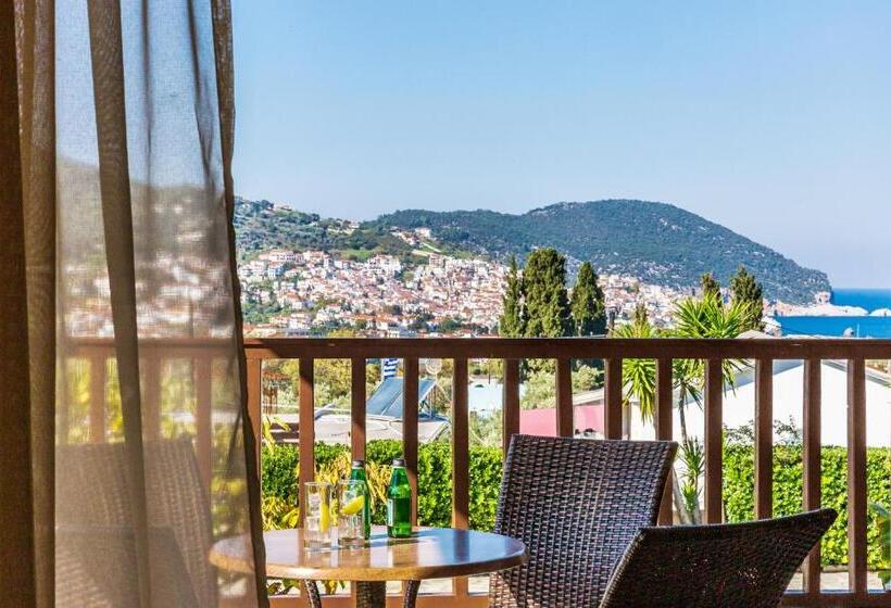 1 Schlafzimmer Apartment seitl. Meerblick, Skopelos Holidays  & Spa