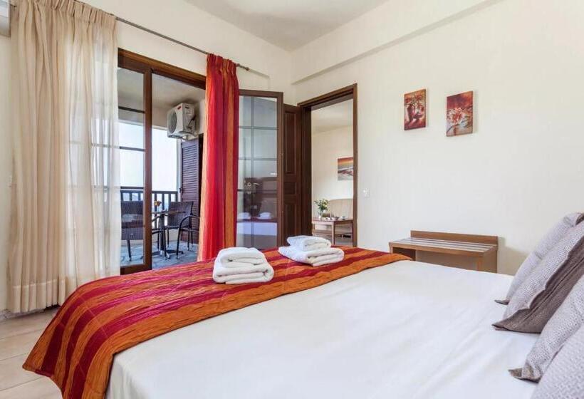 آپارتمان 1 خوابه با چشم‌انداز جانبی دریا, Skopelos Holidays Hotel & Spa