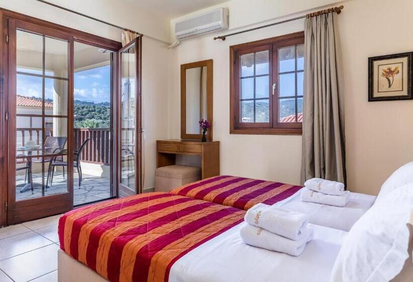 اتاق استاندارد با چشم‌انداز باغ, Skopelos Holidays Hotel & Spa
