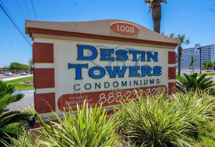 آپارتمان 2 خوابه, Destin Towers   Middle Unit On The Beach!