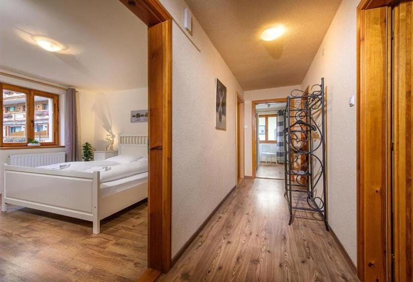 آپارتمان 1 خوابه با چشم‌انداز, Dorf Residenz