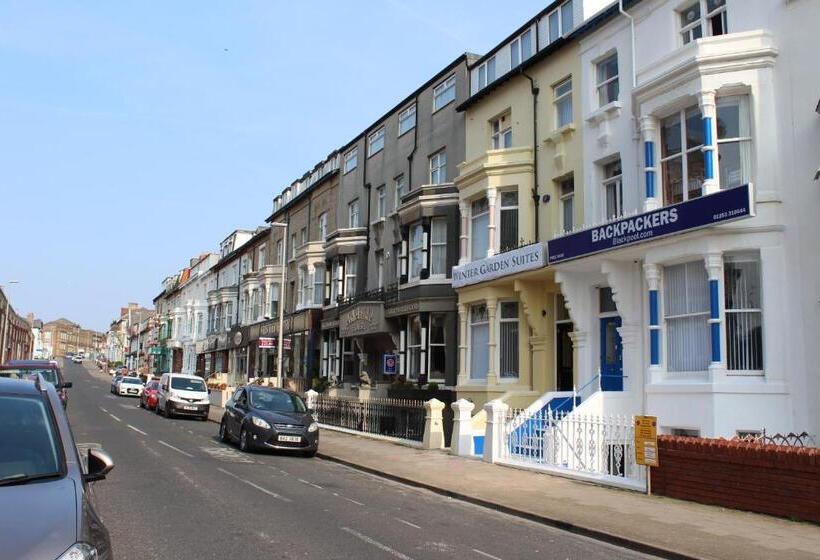 اتاق استاندارد با سرویس بهداشتی مشترک, Backpackers Blackpool Hotel & Suites