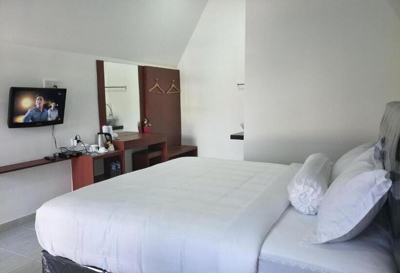 ویلای استاندارد با چشم‌انداز باغ, Madu Tiga Beach And Resort