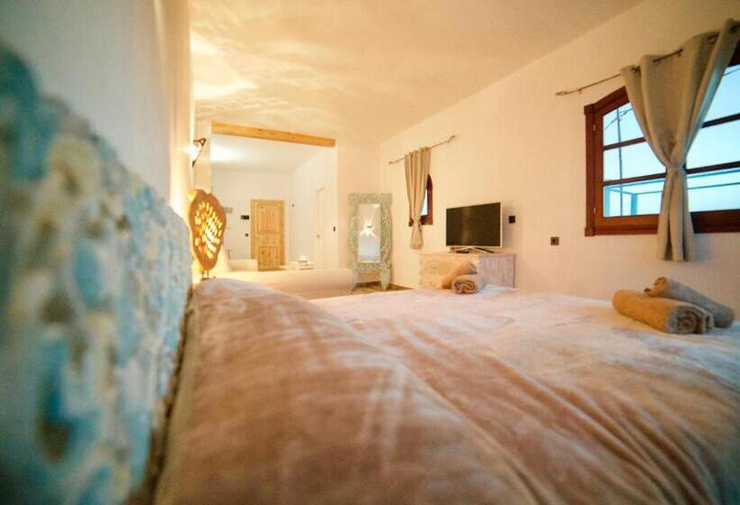 اتاق استاندارد چهار تخته با چشم‌انداز دریا, Tindaya Nature Home Ocean View