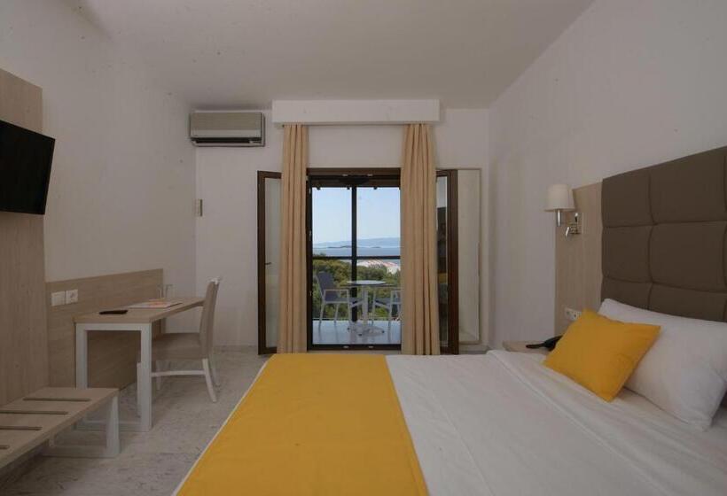 اتاق استاندارد با چشم‌انداز باغ, Aristoteles Holiday Hotel And Spa