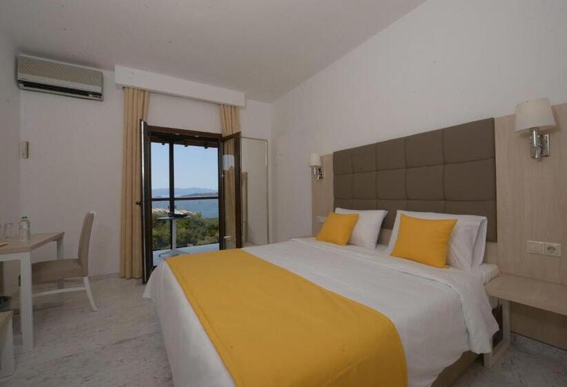 اتاق استاندارد با چشم‌انداز دریا, Aristoteles Holiday Hotel And Spa