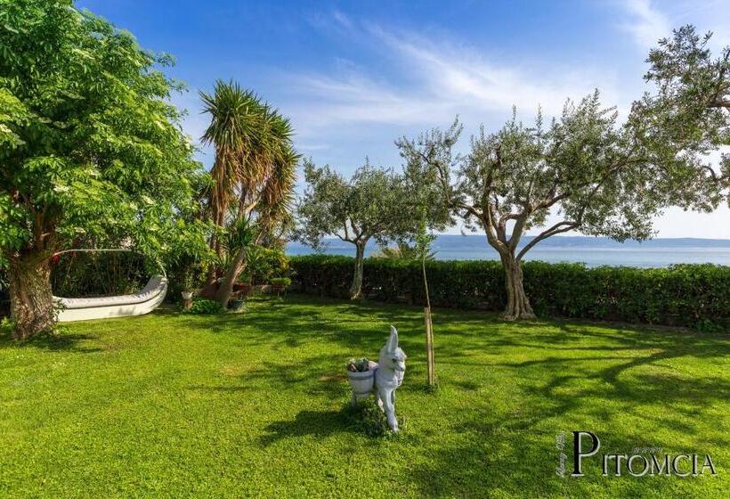 Standaardkamer met Uitzicht op Zee en Balkon, Villa Pitomcia