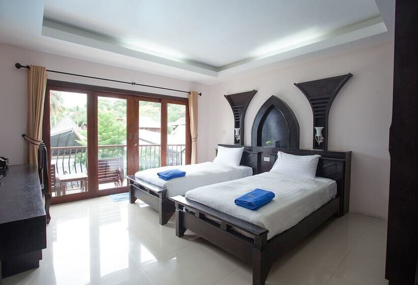 اتاق سوپریور با چشم‌انداز استخر, Koh Tao Regal Resort   Sha Plus