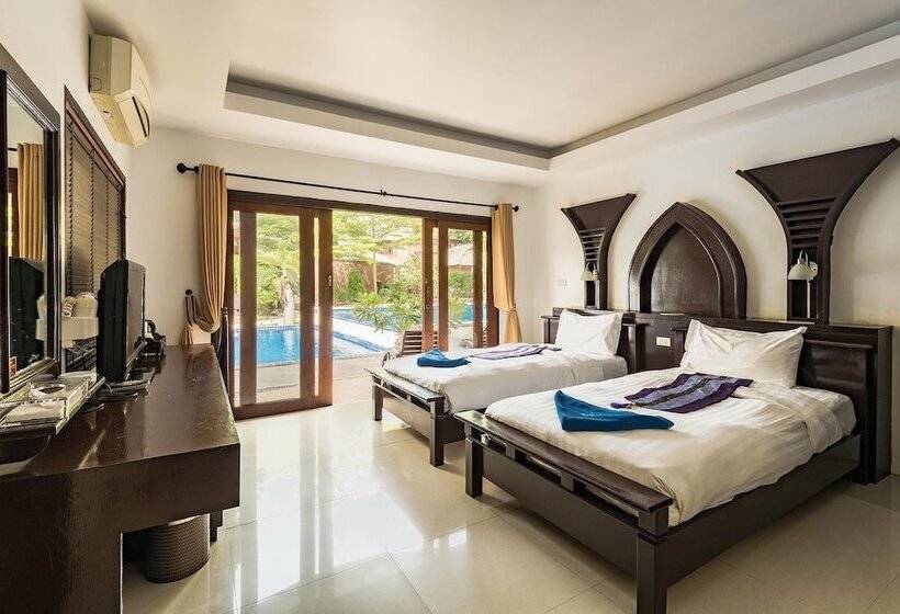 اتاق سوپریور با چشم‌انداز استخر, Koh Tao Regal Resort   Sha Plus