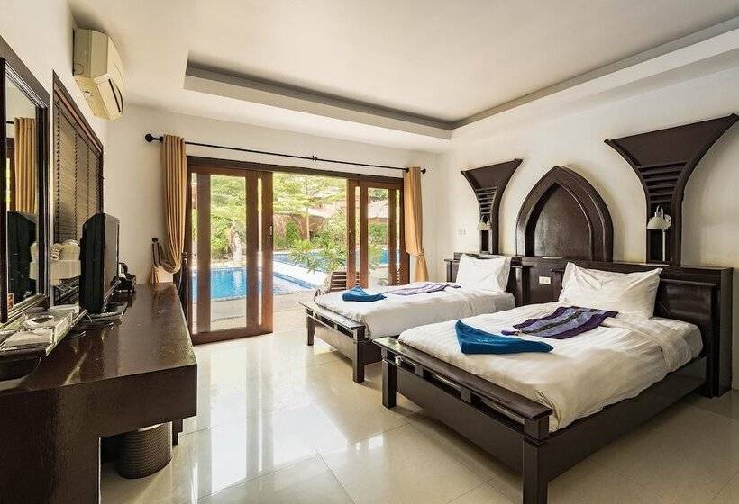 اتاق سوپریور با چشم‌انداز استخر, Koh Tao Regal Resort   Sha Plus