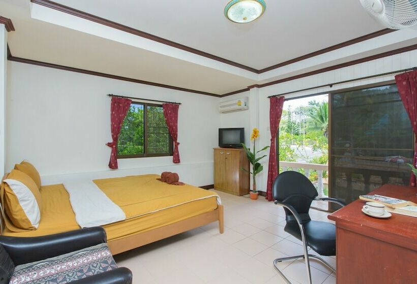 اتاق استاندارد با تخت بزرگ, Patong Rai Rom Yen Resort Sha