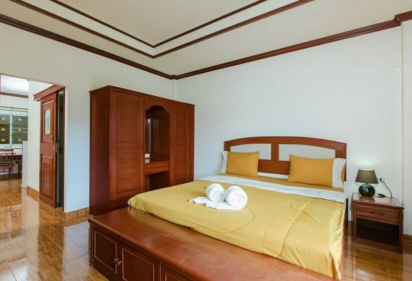 آپارتمان 1 خوابه با بالکن, Patong Rai Rom Yen Resort Sha