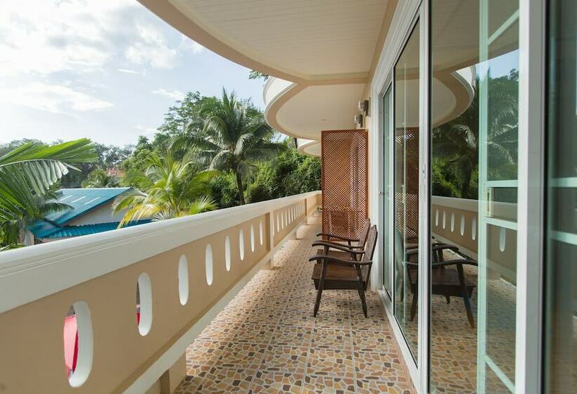 آپارتمان 1 خوابه با بالکن, Patong Rai Rom Yen Resort Sha