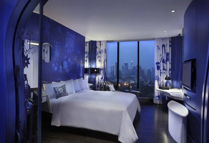 اتاق استاندارد با تخت دوبل و چشم‌انداز, So Sofitel Bangkok