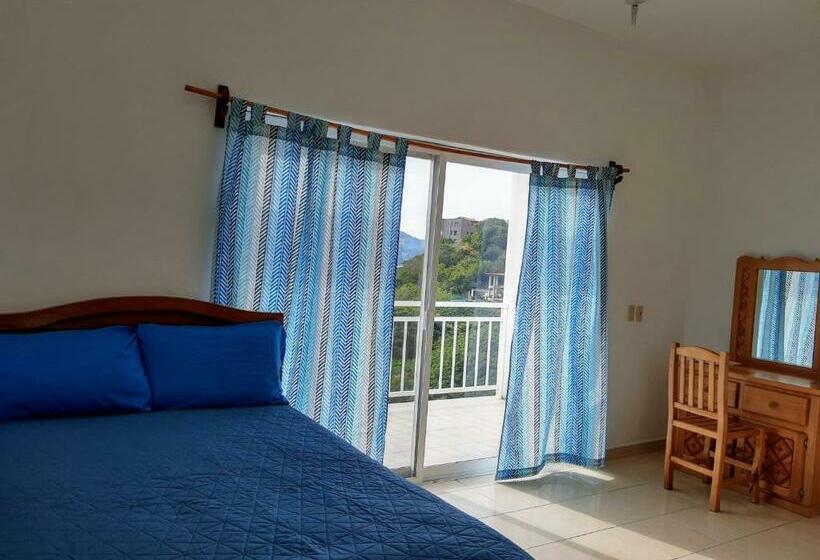 اتاق خانوادگی با چشم‌انداز دریا, Sunset House Zihuatanejo