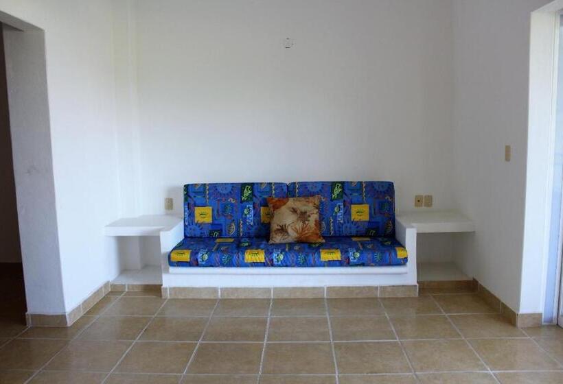 اتاق استاندارد با چشم‌انداز دریا, Sunset House Zihuatanejo