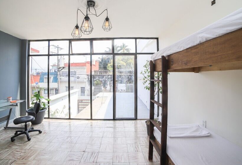 تختخواب در اتاق مشترک, Base Camp México
