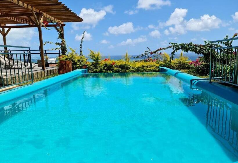 آپارتمان 1 خوابه با چشم‌انداز دریا, Villa Paradise Rodrigues