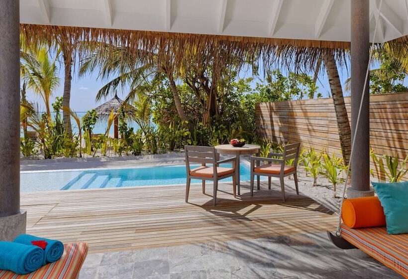 ویلای یک اتاق خوابه با استخر شنا, Anantara Dhigu Maldives Resort   Complimentary Round Trip Transportation For Minimum Stay Of 3 Night