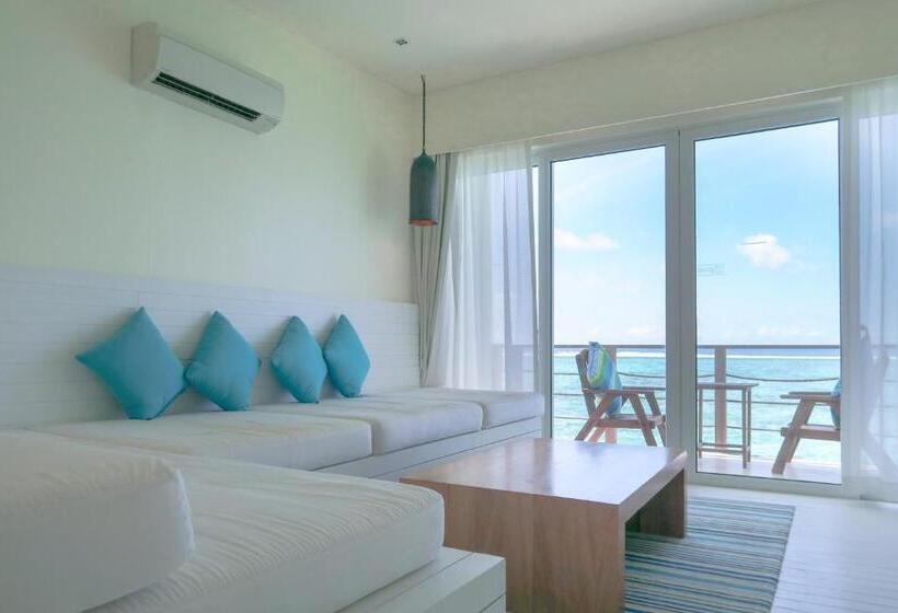 ویلای 1 خوابه با چشم‌انداز دریا, Holiday Inn Resort Kandooma Maldives   Kids Stay & Eat Free And Dive Free For Certified Divers For A