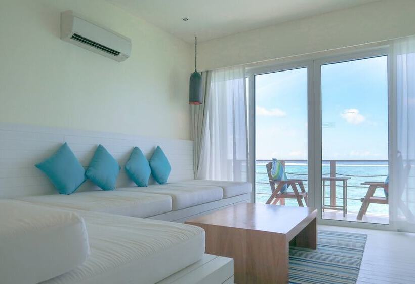 ویلای 1 خوابه با چشم‌انداز دریا, Holiday Inn Resort Kandooma Maldives   Kids Stay & Eat Free And Dive Free For Certified Divers For A