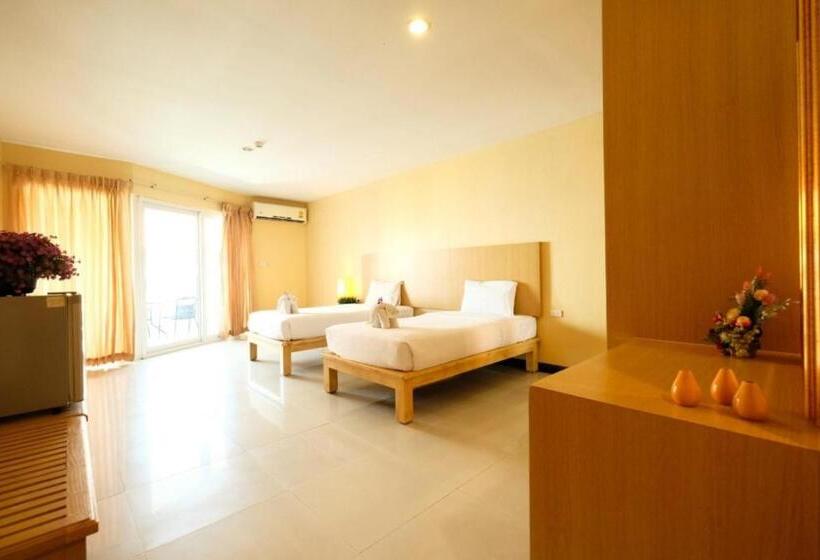 غرفة ديلوكس, Jomtien Plaza Residence