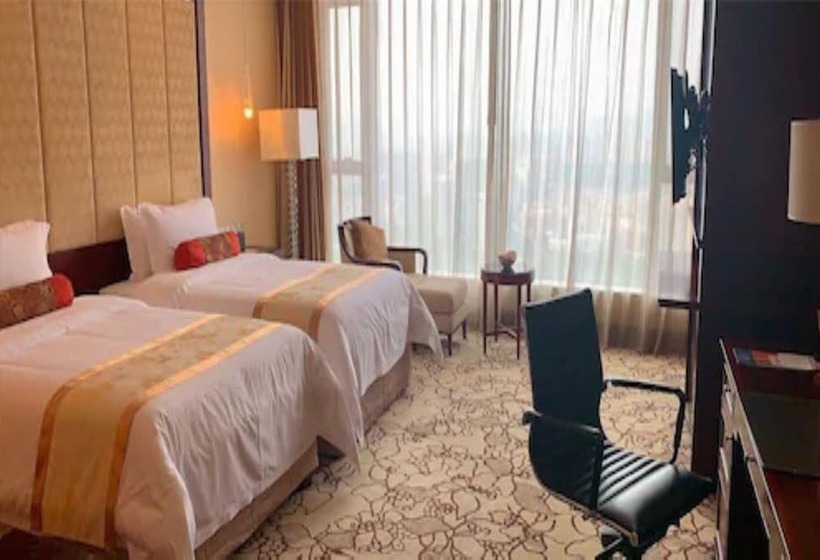 Luxuszimmer mit Flussausblick, Soluxe  Guangzhou