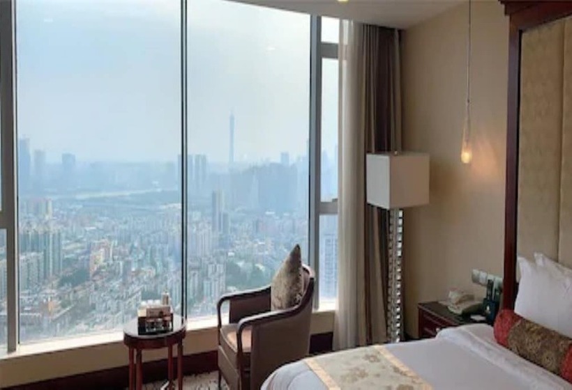 Luxuszimmer mit Flussausblick, Soluxe  Guangzhou