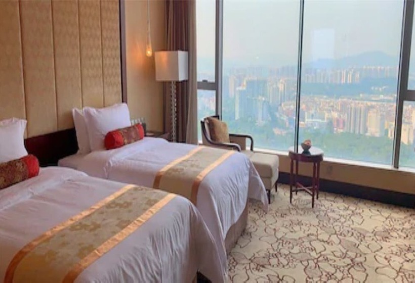 Luxuszimmer mit Flussausblick, Soluxe  Guangzhou