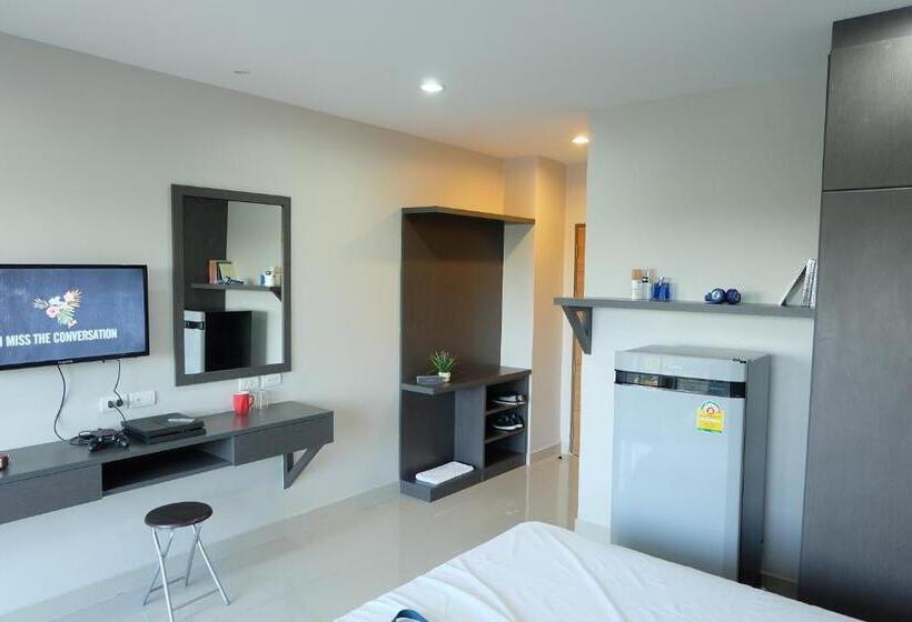 اتاق لوکس با تخت بزرگ, Trio Residence Si Racha