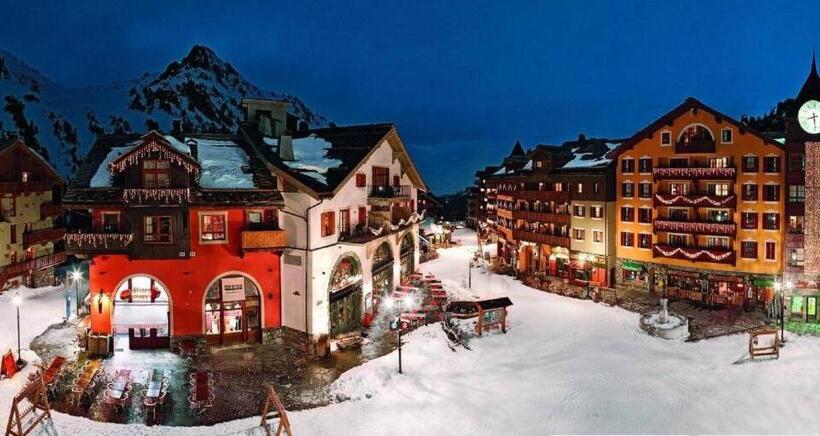 آپارتمان 1 خوابه با چشم‌انداز, Arc 1950 Appartement Skis Aux Pieds
