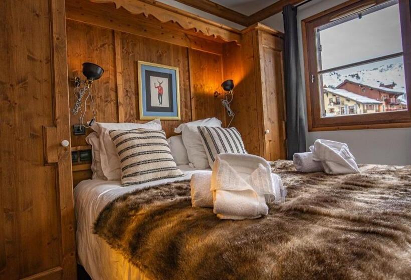 آپارتمان 1 خوابه با چشم‌انداز, Arc 1950 Appartement Skis Aux Pieds